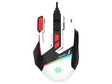 Mysz TRACER GAMEZONE SPECTRA WHITE RGB USB