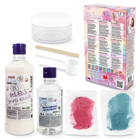 Zestaw diy slime fluffy xl