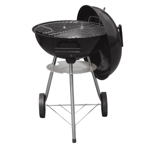 Grill węglowy ogrodowy, z pokrywą, na kółkach, kinghoff, kh-2033