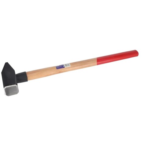 Młotek ślusarski 4kg, trzon buk