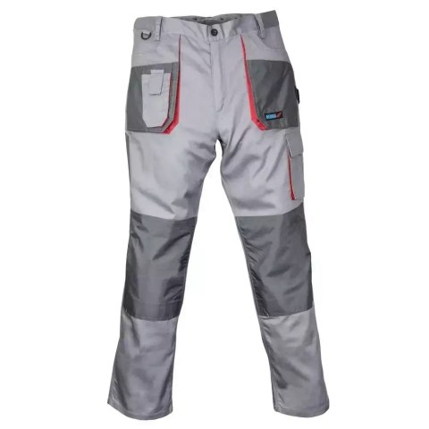 Spodnie ochronne s/48, szare, comfort line 190g/m2