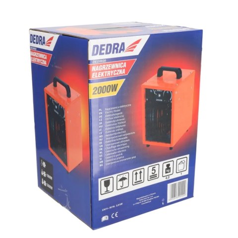 Nagrzewnica elektryczna 2000w