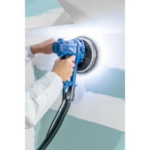 Szlifierka do powierzchni gipsowych led, 750w 180mm