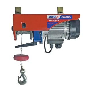 Wciągarka elektryczna 1000w 200/400 kg