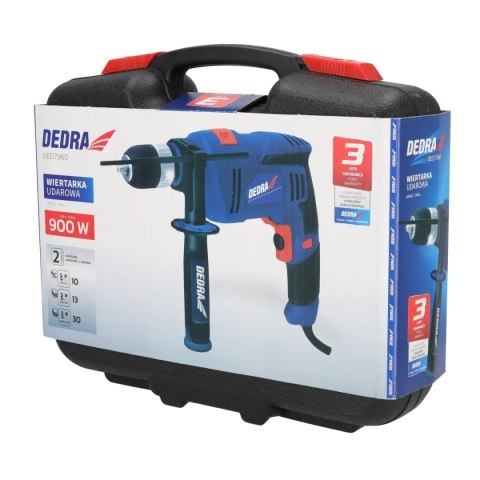 Wiertarka udarowa 900w, walizka