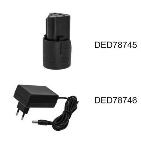 Wiertarko-wkrętarka 12v, 1x1,5ah li-ion, 3-5h, karton