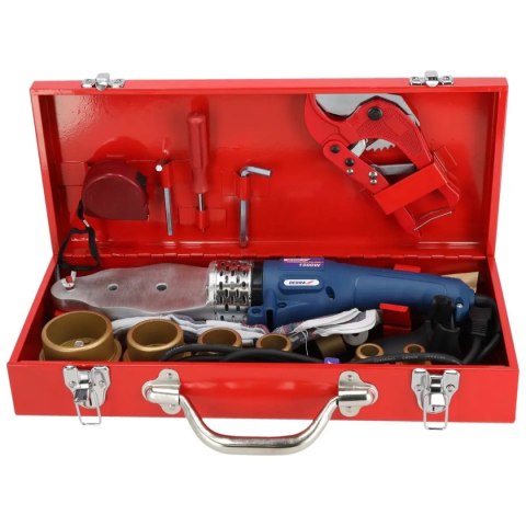 Zgrzewarka do rur 1500w 16-63mm, akcesoria, walizka