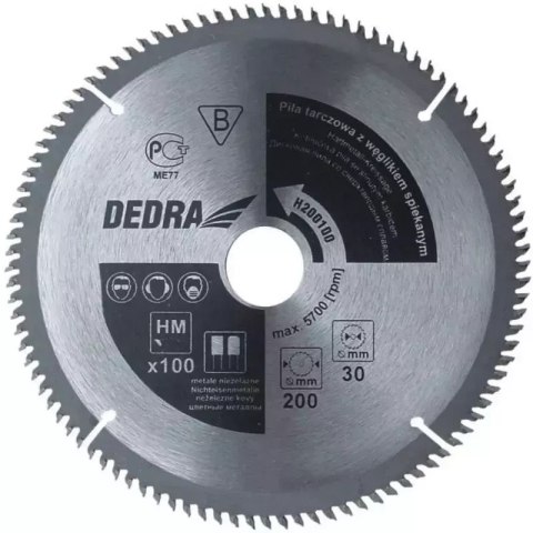 Piła tarczowa do drewna 100z śr.450x30mm
