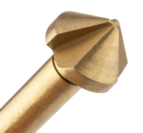 Wiertła fazujące stożkowe pogłębiacze TiN, 6.3 - 20.5 mm, zestaw 6 szt.