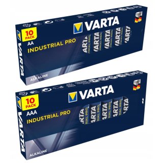 Baterie alkaliczne Varta AA AAA 20 szt.