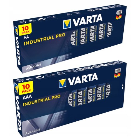 Baterie alkaliczne Varta AA AAA 20 szt.