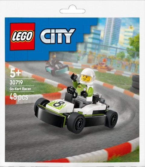 Klocki city 30719 gokart wyścigowy