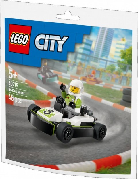 Klocki city 30719 gokart wyścigowy