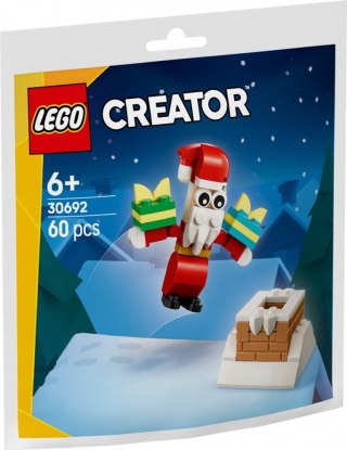 Klocki creator 30692 Święty mikołaj i świąteczny komin