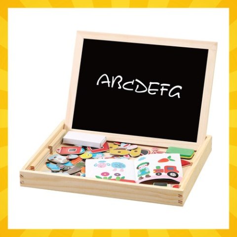 Tablica edukacyjna dwustronna Kruzzel 25637