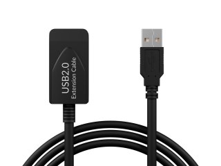 66-183# Przyłącze usb a - a 3,0m wtyk-gniazdo z ic zawieszka przedłużacz