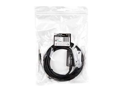 66-183# Przyłącze usb a - a 3,0m wtyk-gniazdo z ic zawieszka przedłużacz