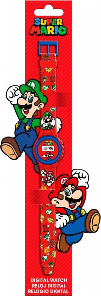 Zegarek cyfrowy super mario