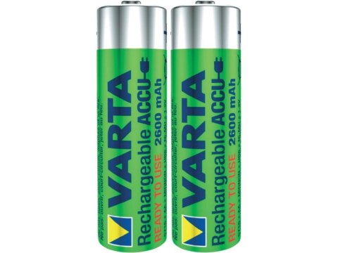 2x Akumulator R-06 R06 AA 1,2V 2600mAh Varta