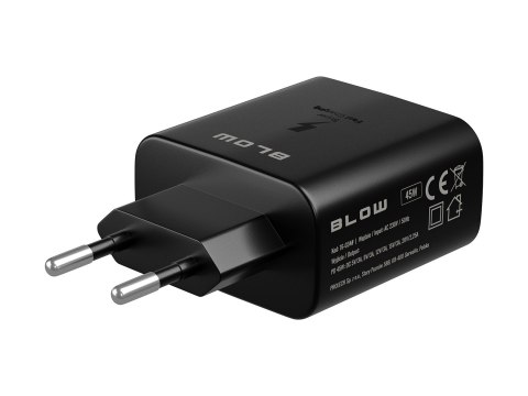 76-034# Ładowarka sieciowa gniazdo usb-c pd 45w + kabel