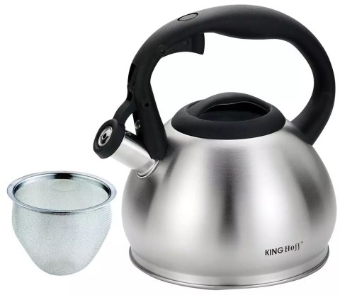 Czajnik z sitkiem, stal 1,2l kinghoff