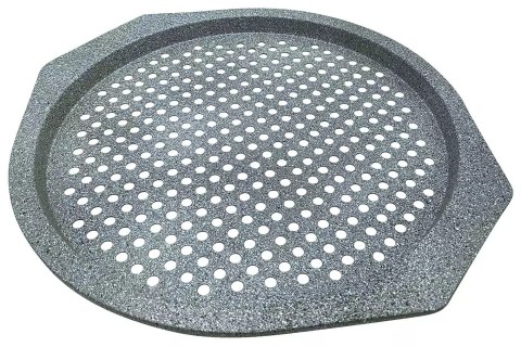 Forma, blacha do pizzy, szary marmurek śr.33cm klausberg