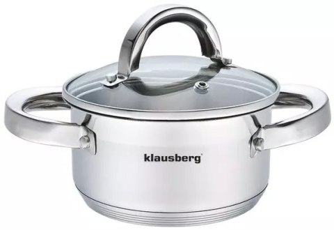 Garnek stal, śr.12cm 0,5l klausberg