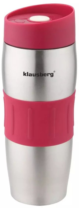 Kubek termiczny stal, różne kolory 380ml klausberg