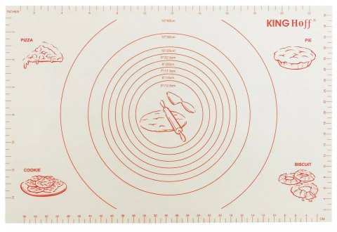 Mata, stolnica silikon 60x40cm kinghoff