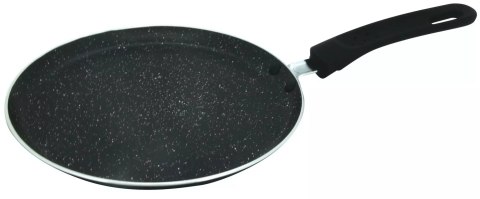 Patelnia do naleśników śr.28cm, aluminium, czarny marmurek kinghoff