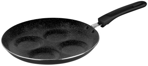 Patelnia do smażenia jajek, aluminium czarny marmurek śr.24cm kinghoff