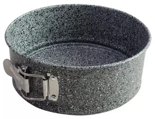 Tortownica, szary marmurek śr.18cm klausberg