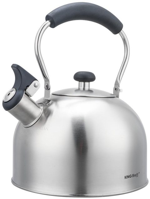 Czajnik z gwizdkiem, 2.5l, stali nierdzewnej, kinghoff, kh-1859