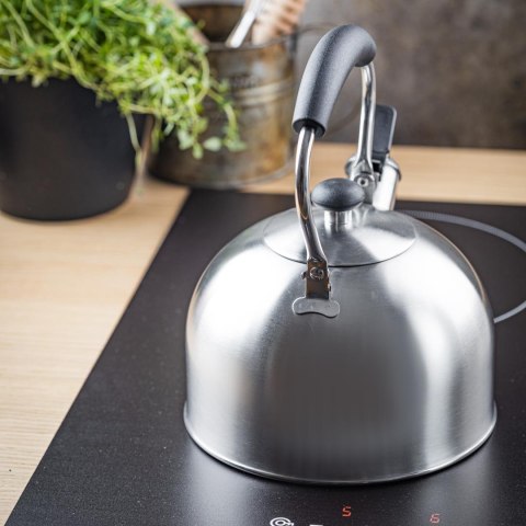 Czajnik z gwizdkiem, 2.5l, stali nierdzewnej, kinghoff, kh-1859