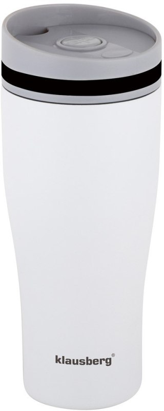Kubek termiczny, biały, 380ml klausberg
