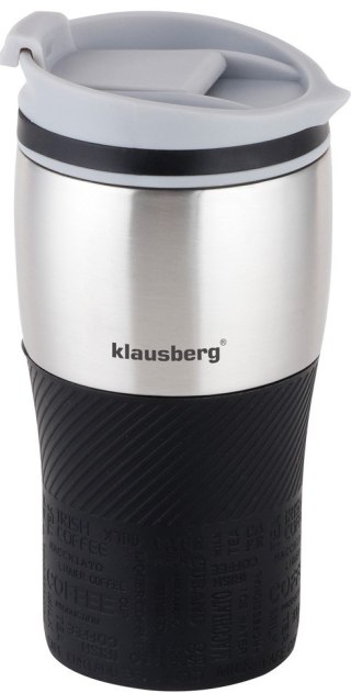 Kubek termiczny, czarny, 320ml klausberg