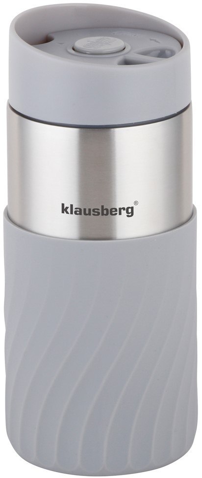 Kubek termiczny, szary, 300ml klausberg