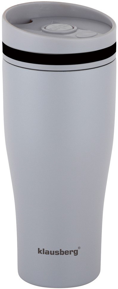 Kubek termiczny, szary, 380ml klausberg