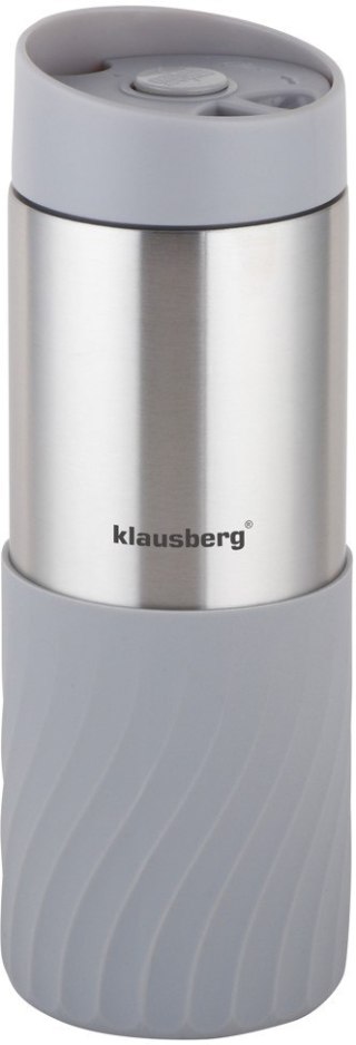 Kubek termiczny, szary, 420ml klausberg