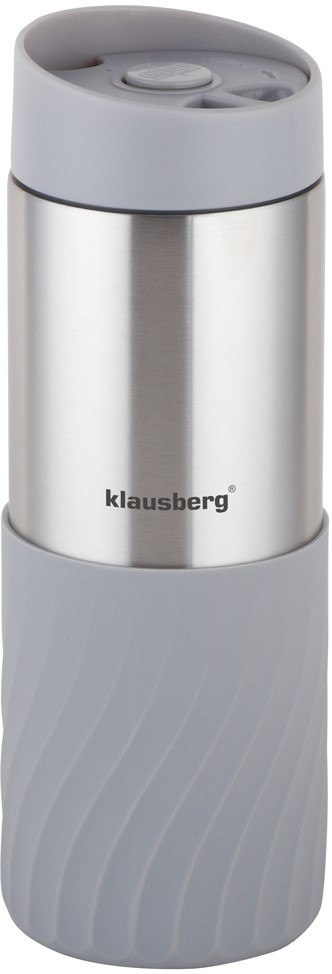 Kubek termiczny, szary, 420ml klausberg
