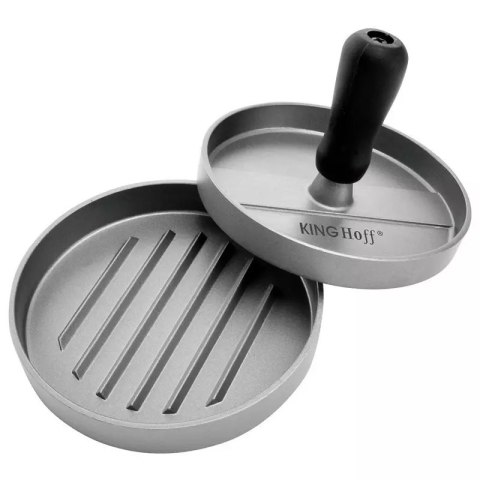 Praska do mięsa na hamburgery, aluminium, śr.12 cm kinghoff
