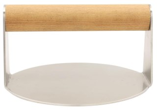 Praska dociskowa ze stali niedzewnej do mięsa na hamburgery śr. 14cm kinghoff kh-1878