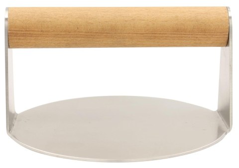 Praska dociskowa ze stali niedzewnej do mięsa na hamburgery śr. 14cm kinghoff kh-1878