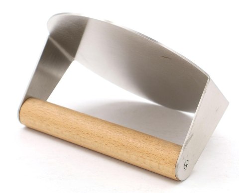 Praska dociskowa ze stali niedzewnej do mięsa na hamburgery śr. 14cm kinghoff kh-1878