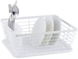 Suszarka do naczyń, stal-plastik, biały kinghoff