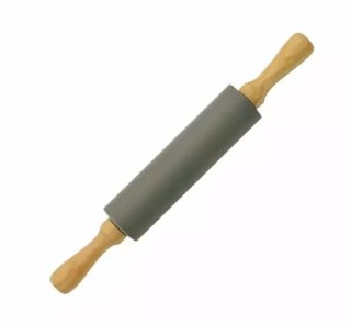 Wałek do ciasta, silikon, szary 39,5cm kinghoff