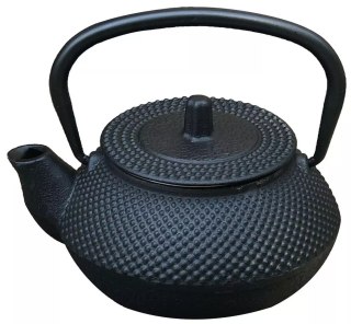 Zaparzacz żeliwny, czarny, 0,3l kinghoff