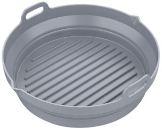Zestaw wkładów silikonowych do pieczenia w frytkownicy śr.20cm, 2 sztuki, klausberg, kb-7789