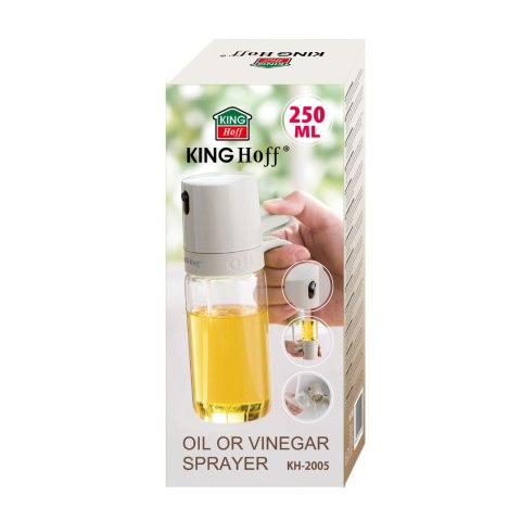 Rozpylacz oleju i octu 250 ml, szklany, kinghoff, kh-2005