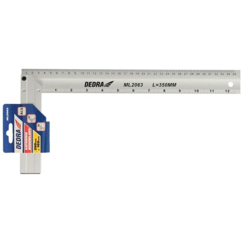 Kątownik budowlany 350x160mm, aluminiowy